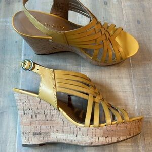 Franco Sarto “Sherry2” Huarache Wedge Heels Size 9